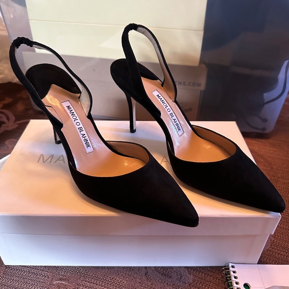 Manolo Blahnik Shoes - Manolo Blahnik sling high heels